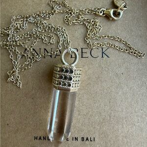 Anna Beck crystal necklace